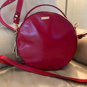 Brahmin Lane Crossbody Bag - Magenta/dark hot pink